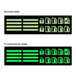 Car Window Sticker Lifter Modified Sticker Car Luminous Switch Car Window Button Car Sticker - Image 5