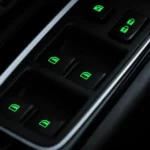 Car Window Sticker Lifter Modified Sticker Car Luminous Switch Car Window Button Car Sticker - Image 6