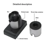 SK305 Kitchen Tool Molecular Cuisine Cocktail Steak Hand Smoker - Image 4