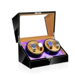 Electric Motor Rotating Watch Box Automatic Mechanical Watch Shaker, US / EU / UK Plug