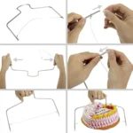 205 in 1 Cake Decorating Turntable Set Cake Decorating Mouth Baking Utensils - Image 5