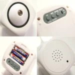 Multi-function LED Projection Alarm Clock Voice Talking Clock - Image 7