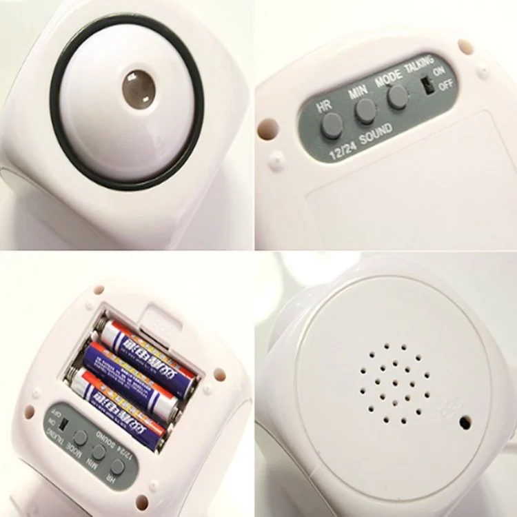TBD054903401_6.webp Multi-function LED Projection Alarm Clock Voice Talking Clock - Image 7
