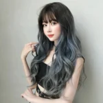 Wig Female Long Hair Big Wave Gradient Full Headgear - Image 7