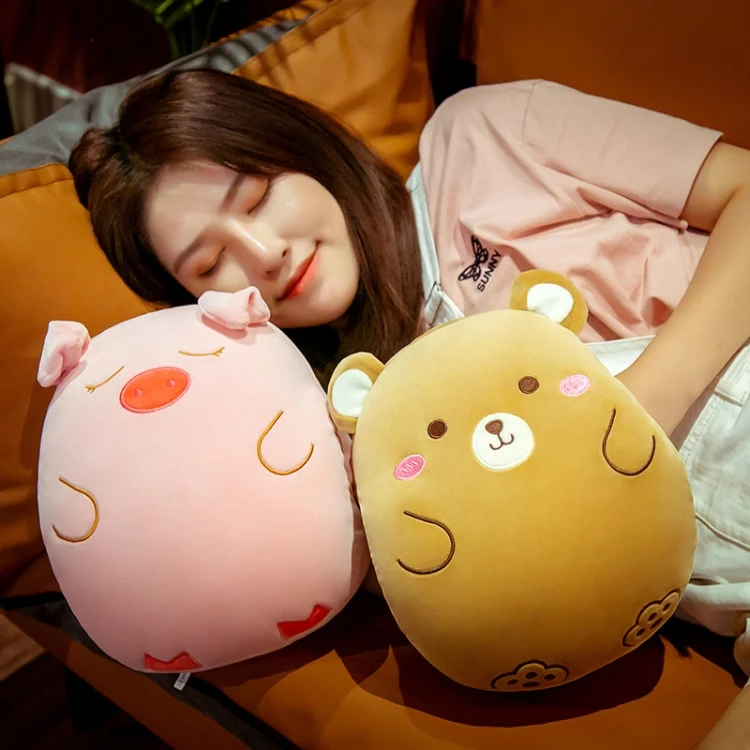 TBD0549174101_B6.webp Cartoon Pillow Warm Hand Covering Animal Fruit Doll Girlfriend Gift - Image 7