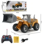 Wireless Remote Control 5-Way Charging Electric Engineering Vehicle Model - Image 2
