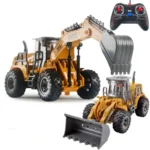 Wireless Remote Control 5-Way Charging Electric Engineering Vehicle Model - Image 4