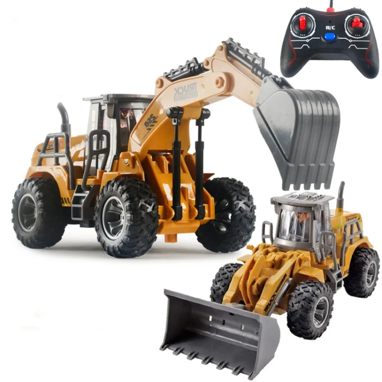 TBD0549175501_B2.webp Wireless Remote Control 5-Way Charging Electric Engineering Vehicle Model - Image 4
