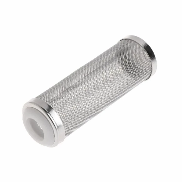 TBD0549463201_1.webp Stainless Steel Water Inlet Protective Cover Fish Tank Aquarium Filter Water Inlet Suction Filter Cover, Specification: White 12mm - Image 2