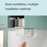 Household Wall-Mounted Paper Towel Extraction Box Kitchen Debris Sorting Box Garbage Bag Plastic Bag Storage Box - Image 4