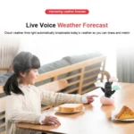 Cloud Weather Time Light Multifunctional Smart Induction Child Wake Up Alarm Clock - Image 6