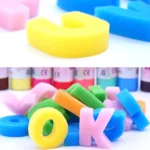 Sponge Painting Brush Children Art Painting Seal Tool, Random Color Delivery - Image 4