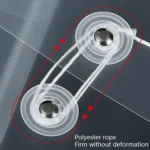 20 PCS A6 Wire-Wound File Bag Transparent Three-Dimensional File Bag Hand Account Mini Storage Bag Waterproof Test Paper Bag - Image 3