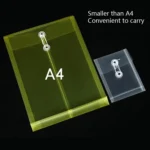 20 PCS A6 Wire-Wound File Bag Transparent Three-Dimensional File Bag Hand Account Mini Storage Bag Waterproof Test Paper Bag - Image 5