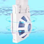 Eyekan HL-830 Manually Hand Pull Rotation Contact Lens Cleaner Washer Cleaning Lenses Case Tool - Image 5