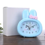 Home Daily Use Clocks Cartoon Bunny Children Creative Alarm Clock - Image 6