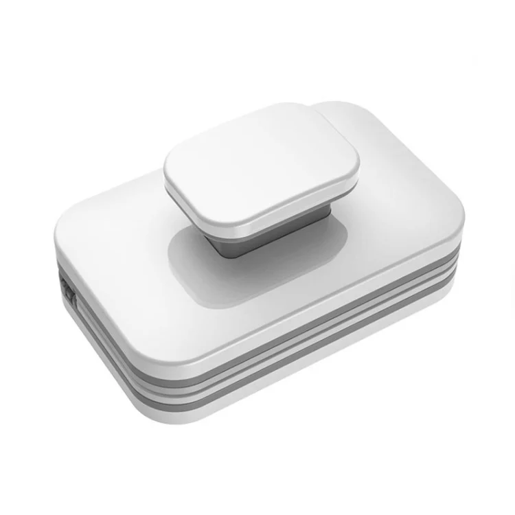 TBD0550067601.webp Magnetic Glass Wiper Double-Sided Magnetic Window Wiper High-Level Insulating Glass Cleaner, Specification: Rectangle 3-10mm - Image 1