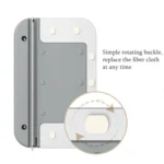 Magnetic Glass Wiper Double-Sided Magnetic Window Wiper High-Level Insulating Glass Cleaner, Specification: Rectangle 3-10mm - Image 5