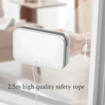 Magnetic Glass Wiper Double-Sided Magnetic Window Wiper High-Level Insulating Glass Cleaner, Specification: Rectangle 3-10mm - Image 8