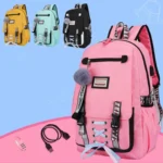 Sports and Leisure USB Charging Anti-Theft Backpack - Image 12