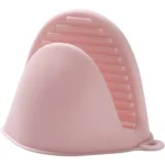 1 Pair Thick Silicone Anti-Scald Gloves Kitchen Heat Insulation Take Plate Tongs Baking Oven Insulation Cover