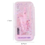 AIHAO Compass/Mechanical Pencil/Eraser/Pen Core/Ruler/Protractor Stationery Set Random Colour Delivery - Image 3