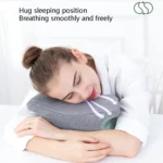 BEWALKER Multifunctional Student Portable Nap Pillow Waist Support Foldable Memory Foam Nap Pillow Office Sleeping Pillow - Image 4