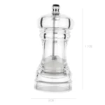 Acrylic Transparent Pepper Grinder Manual Pepper Grinder Ceramic Core Multi-Purpose Seasoning Bottle - Image 8