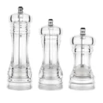 Acrylic Transparent Pepper Grinder Manual Pepper Grinder Ceramic Core Multi-Purpose Seasoning Bottle - Image 2