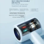 1800W High Speed High Power Magnetic Air Outlet Hair Dryer - Image 8