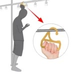 Bus and Subway Non-Contact Safety Protection Handrail Keychain - Image 5