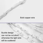 Peacock Lights LED Fishing Net Lights Outdoor Waterproof String Lights Holiday Decoration Lights, EU Plug - Image 3