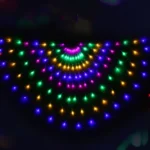 Peacock Lights LED Fishing Net Lights Outdoor Waterproof String Lights Holiday Decoration Lights, EU Plug - Image 5