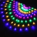 Peacock Lights LED Fishing Net Lights Outdoor Waterproof String Lights Holiday Decoration Lights, EU Plug - Image 6