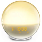 Alexa Voice-Activated Electronic Alarm Clock Sunrise Wake Up Night Light Support Smart APP Control, - Image 2