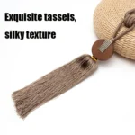 GQ017 1 Pair Curtain Tassel Hanging Ear Simple Tie Rope Hanging Ball Curtain Buckle - Image 5