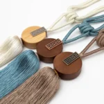 GQ017 1 Pair Curtain Tassel Hanging Ear Simple Tie Rope Hanging Ball Curtain Buckle - Image 8