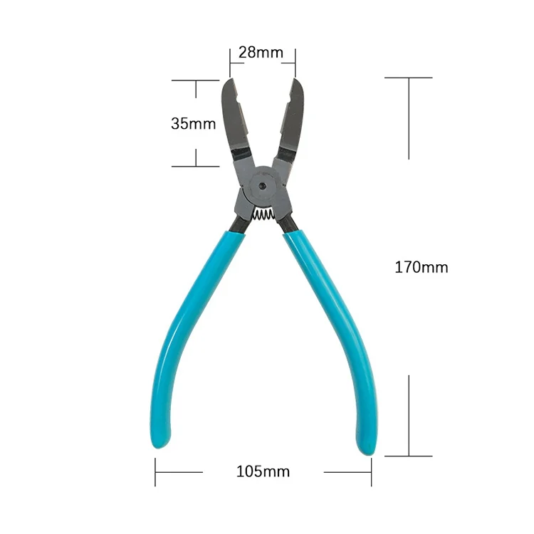 TBD0551211_1.webp 17.5cm Car Plier Auto Car Trim Clip Door Panel Diagonal Plier Rivets Fastener Trim Clip Cutter Remover Puller Tool - Image 2