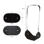 Portable Mini Foot Rest Hammock for Office Home Chair - Image 4
