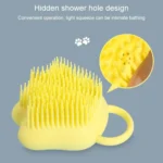 Household Massage Shampoo Multifunctional Silicone Cat Claw Bath Brush - Image 6