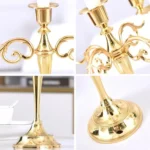 Retro Candlestick Home Decoration Living Room Cafe Theme Restaurant Jewelry Candlelight Dinner Props Gifts - Image 3