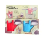2pcs Little Finger Shape Tea Heroes Teaspoon Holder ，Random Color Delivery - Image 7