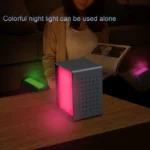 TS-P30 Multifunctional Night Light Alarm Digital Clock with FM Radio & Temperature / Humidity Display & IR Sensor Function - Image 5