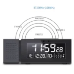 TS-P30 Multifunctional Night Light Alarm Digital Clock with FM Radio & Temperature / Humidity Display & IR Sensor Function - Image 7