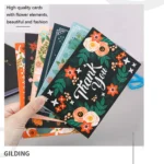 6pcs / Set Christmas Gift Greeting Card Holiday Greeting Message Card - Image 3