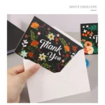6pcs / Set Christmas Gift Greeting Card Holiday Greeting Message Card - Image 6