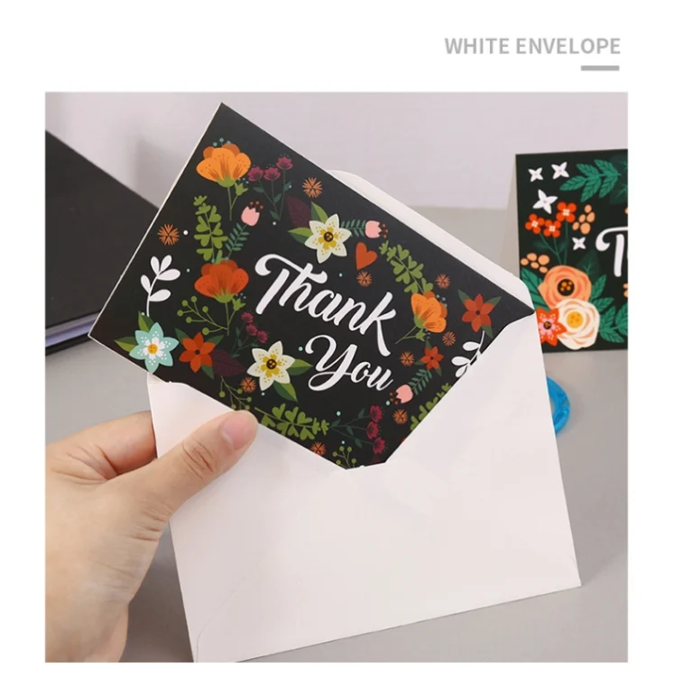 TBD0551592601_B5.webp 6pcs / Set Christmas Gift Greeting Card Holiday Greeting Message Card - Image 6