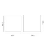 10pcs Vintage Metal Gift Greeting Card Cowhide Envelope Holiday Card - Image 6