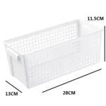 Desktop Snacks & Sundries Storage Basket Rectangular Plastic Storage Basket - Image 10