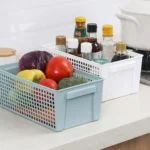Desktop Snacks & Sundries Storage Basket Rectangular Plastic Storage Basket - Image 9